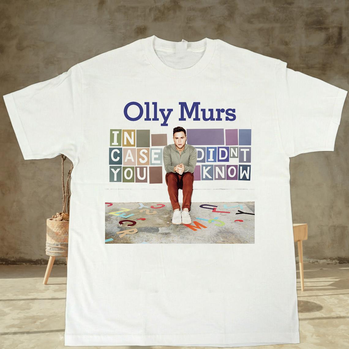 Olly Murs In Case You Didn t Know T Shirt Full Size S-5XL M