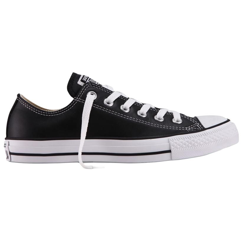 Converse All Star Slip Resistant Abrasion Resistant Low Top Skateboard Shoes Unisex Black 103770