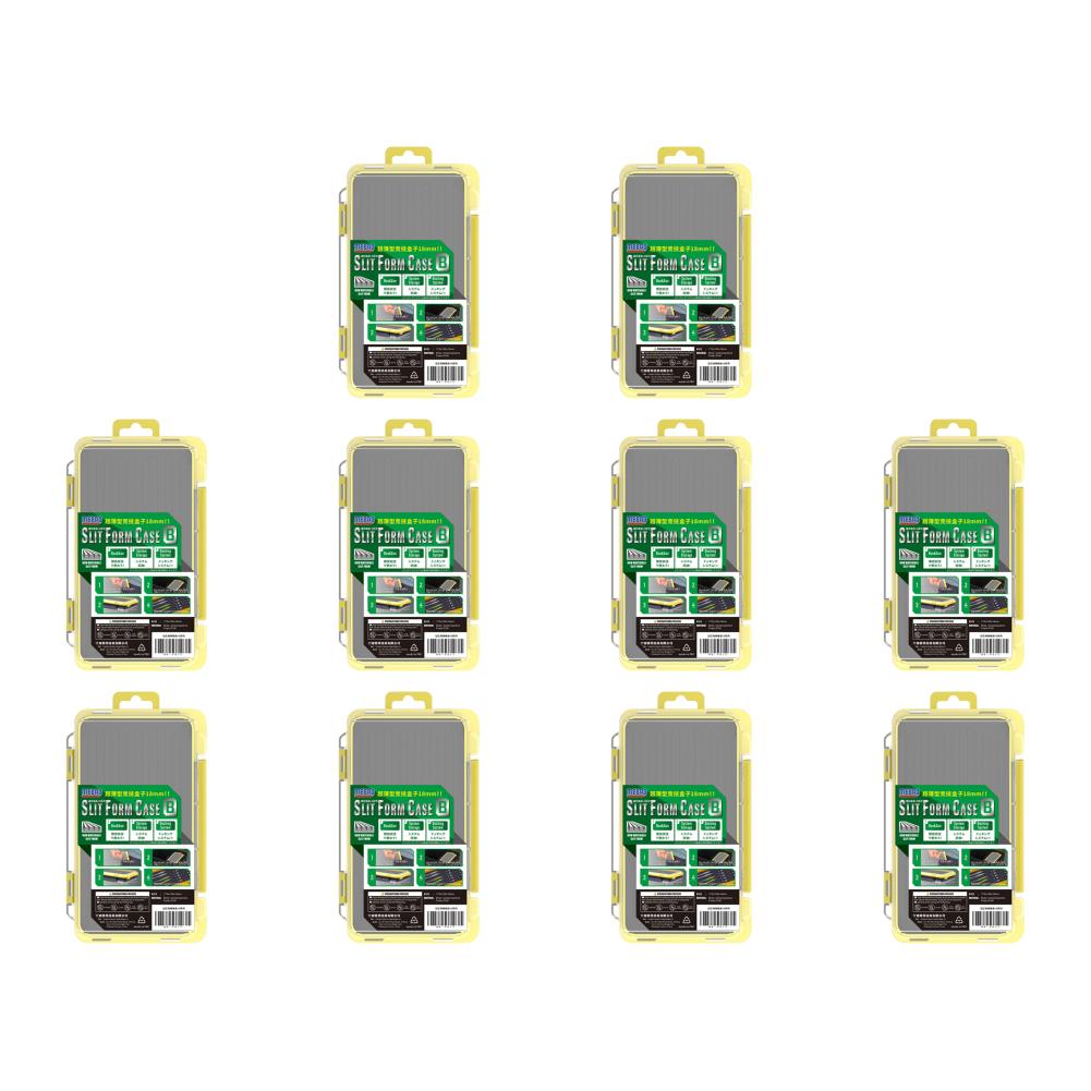 Portable Waterproof Bait Lure Hook Boxes Fishing Bait Box Compartments Shockproof Adjustable Partition Fishing Gear Accessories