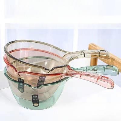 Unbreakable Household Kitchen Ladle, Thickened Plastic Ladle, Bath Ladle, Drifting  Ladle, Children 's Hair Washing Spoon