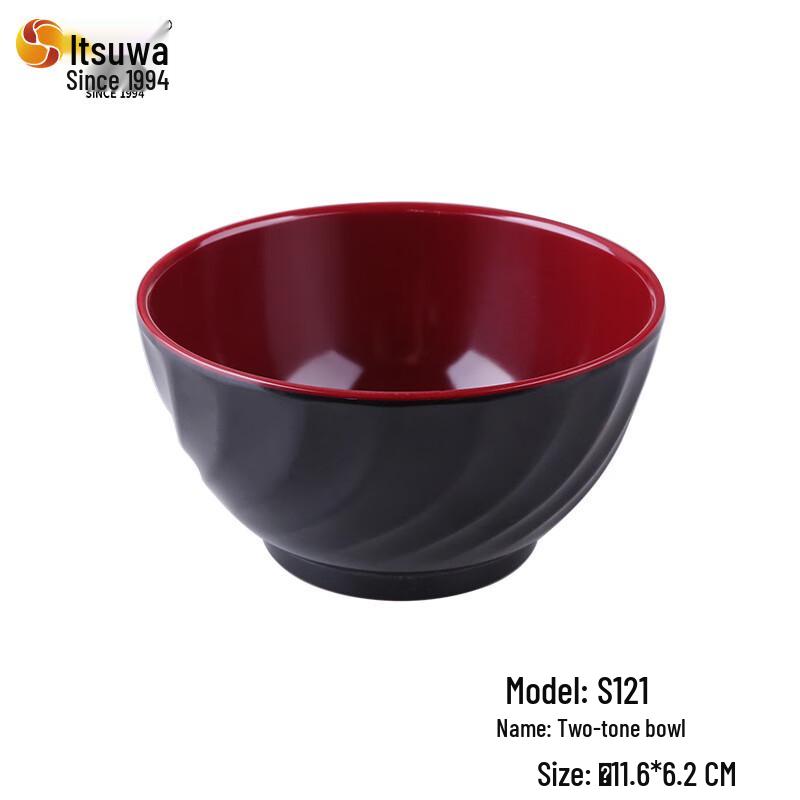 

Wuhe Two-Tone Melamine Rice/Soup Bowls (10-Pack)