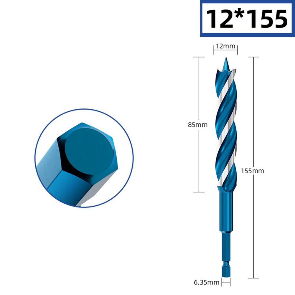 Auger Drill Bit High Carbon Steel Bit Woodworking Drill Bit Self-Tapping Design