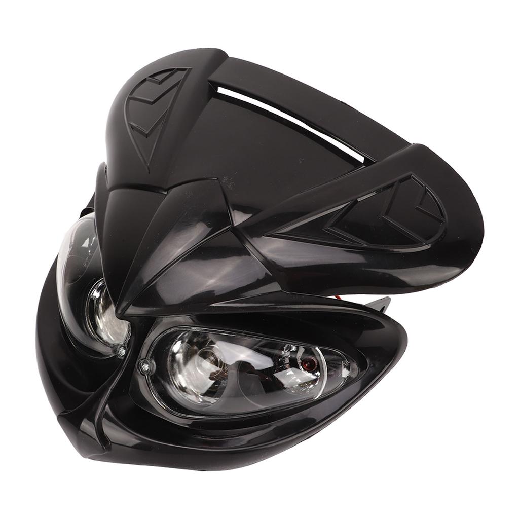 Motorcycle Fairing Head Lamp 12V Dual Headlight High Low Beam Replacement for F?Eagle Apollo CRF