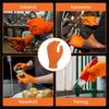 8Mil Thick Nitrile Gloves with Diamond Textured Disposable Gloves Heavy Duty Industrial Latex Free Tattoo Mechanic Safety Gloves
