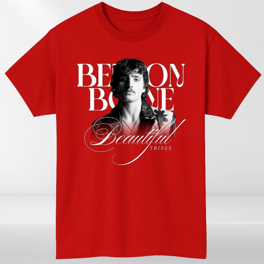 Benson Boone Beautiful Things Graphic Fans Unisex Tshirt 3year 4XL S