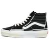 Sk8-Hi 'Reconstruct - Schwarz Weiß' (Unisex) Schwarze / True White Skate-Schuhe VN0005UK6BT