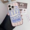 Sardines Soft Corrugated Transparent Phone Case For IPhone 17 15 16 11 12 13 14 Pro Max Plus Pro