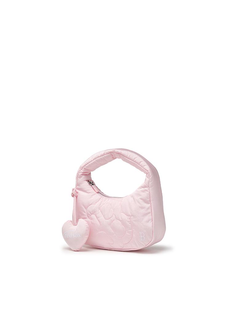 Mlb Basic Sportive Stitch Mini Hobo Bag Bos (L.Pink)
