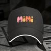 New 1pc Related To The "MIMI" Adjustable Sandwich Baseball Cap, Lightweight Printed Craft Women'S Hat, And The "MIMI" Men'S Tren
