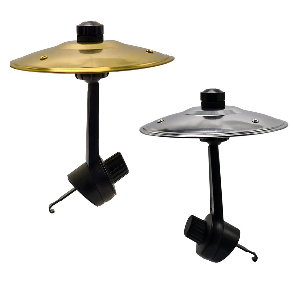 Car Crash Cymbal Alloy Car Air Vent Musical Saucer Drum Mini Drum Easy To Install Clip-On Car Interior Decor Accessories