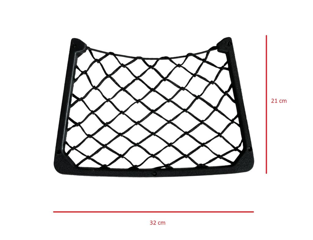Mesh pocket elastic organizer 32 x 21 for wall bus camper boat