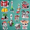 Christmas Charmscopper Beads Santa Claus Milu Deer Pendant Fit Original Bracelet Diy Jewelry Gift