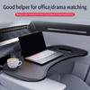 Space Saving Car Seat Mounted Foldable Desk For Laptop Meals Plastic Tray Board Stable Surfaces Universal Use