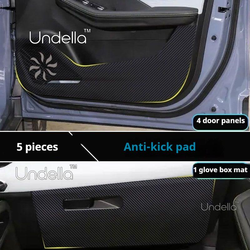 For Geely Coolray 2026 2025 Coolray Plus Car Door Anti Kick Pad Glove Box Protection Stickers Scratch Resistant Film Accessories