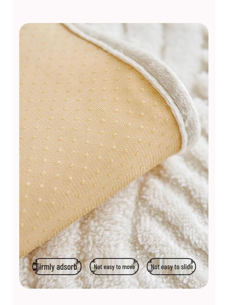 2024 Premium Non-Slip Plush Sofa Cushion Cover for Autumn/Winter