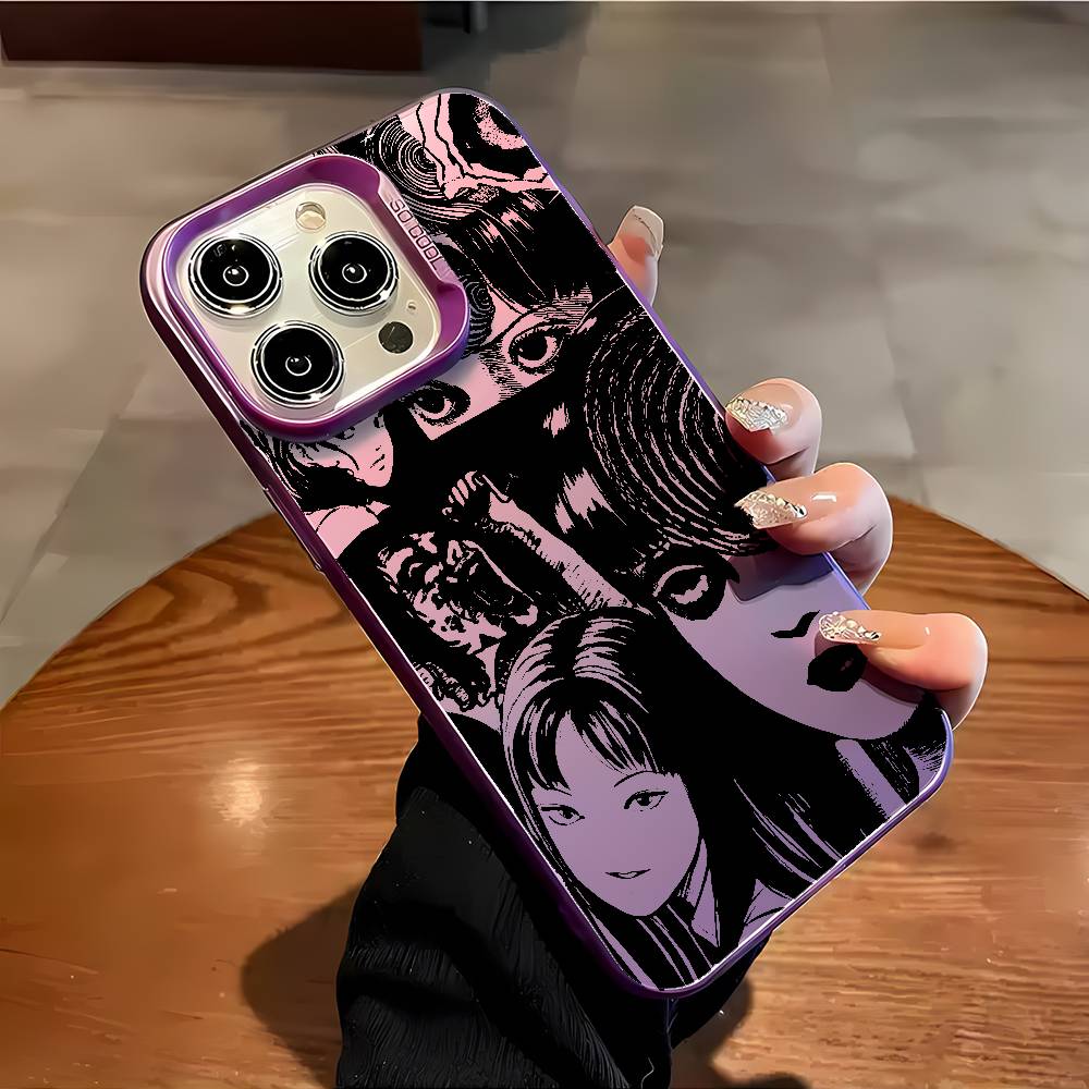 Phone Case PIKPAKA J-Junji Ito Horror Comics for Samsung Galaxy S26 S25 S24 S23 S22 S21 S20 FE Ultra Edge Anti Fall Matte Cover