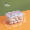 Kitchen Supplies Refrigerator Storage Box Egg Plastic Container Vegetable Fruit Food Storage Containers Fridge Organizers Boxes