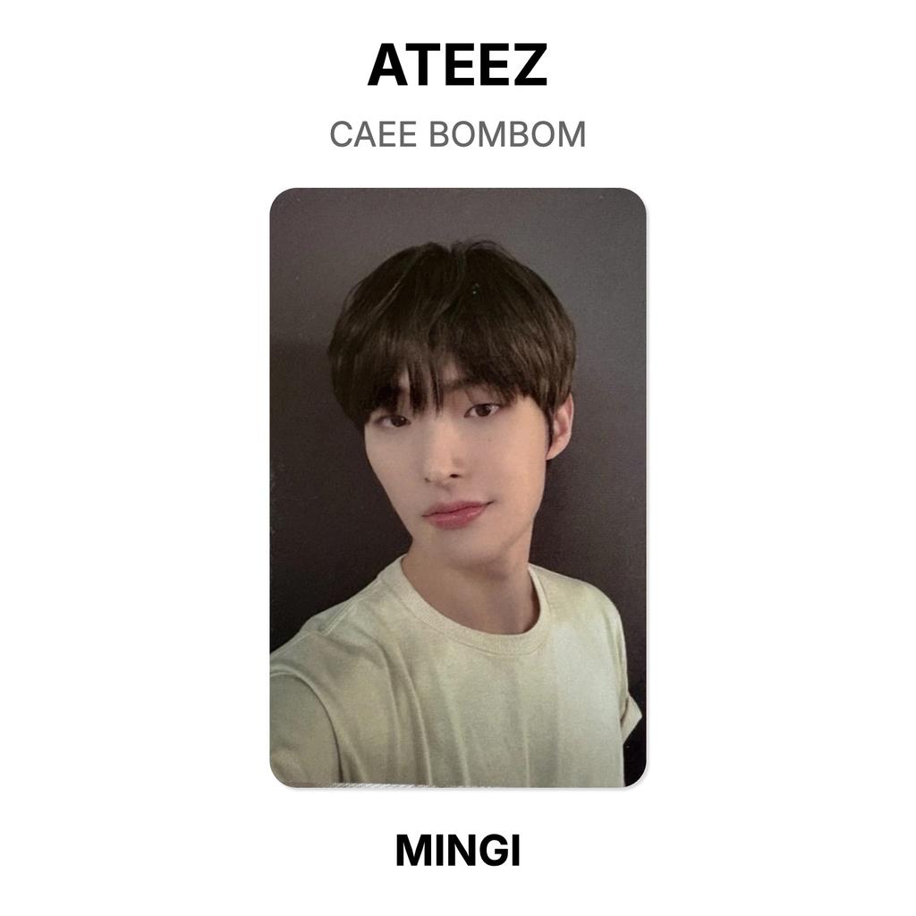 ATEEZ CAEE BOMBOM Official Photocard