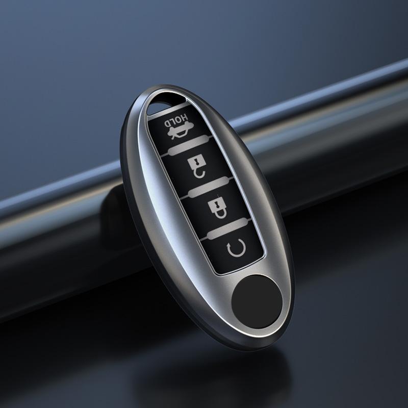 

Новий автомобільний чохол для ключів для Nissan Versa Maxima Altima Rogue Armada Sentra Murano для Infiniti FX35 QX60 Аксесуари для ключів