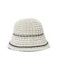THE GREEN LAB Summer Crochet Knit Bucket Hat [Ivory]