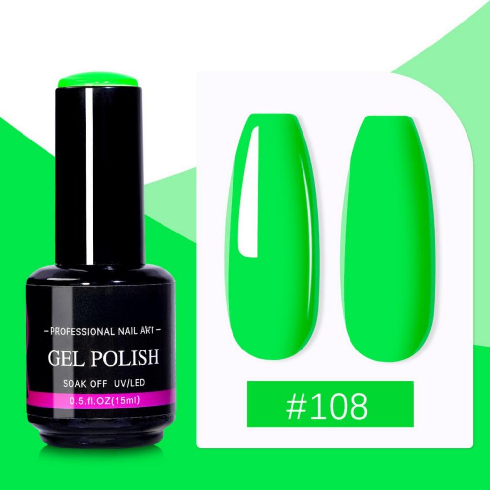 12 Farben Fluoreszierender Nagellack Gel Langlebige DIY Maniküre Nagelkunst