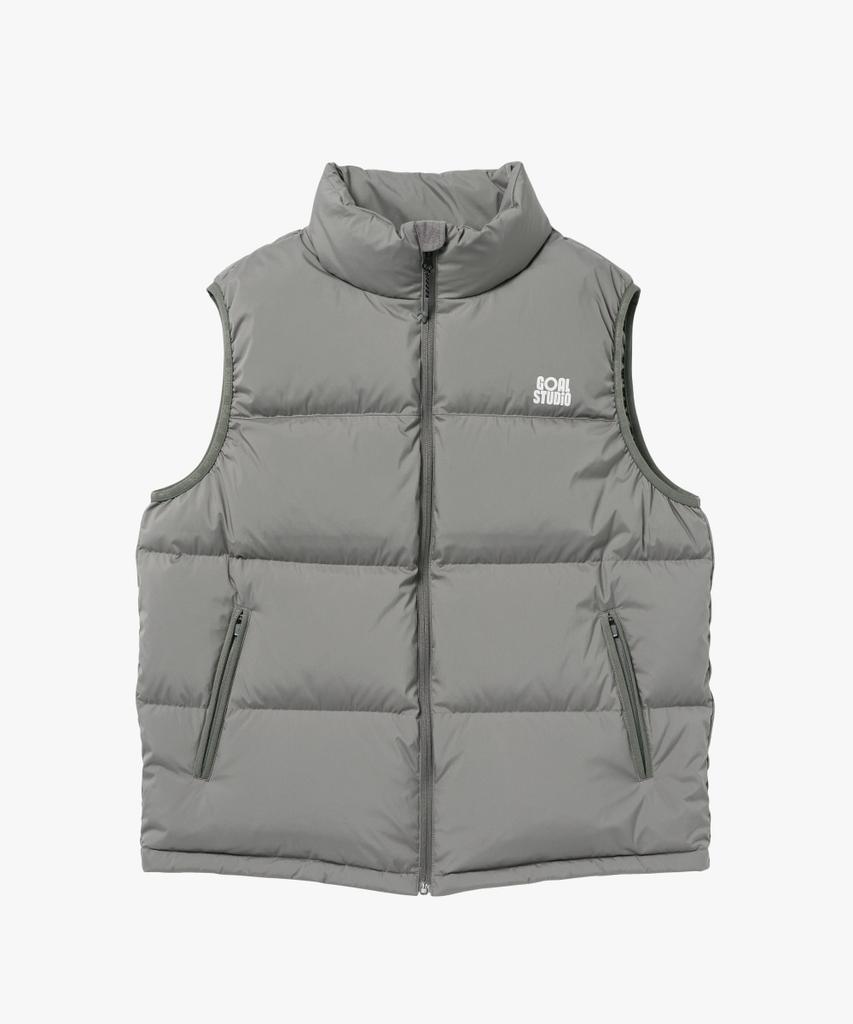 Goalstudio Essential Puffer Vest-Grey