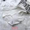 Plus Size Women's Cotton Mid-Rise Hip-Lifting Breathable Triangle Panties