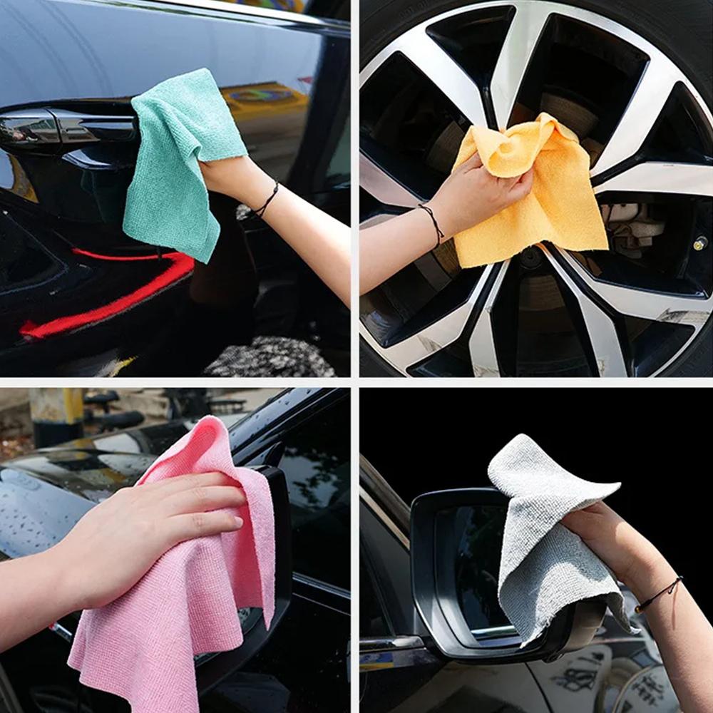 Absorbent Disposable Dishwashing Cloth 25x25CM Lazy Rag New Microfiber Cloth Roll