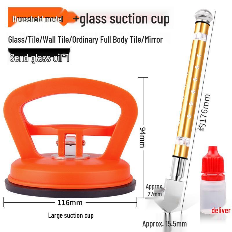 Diamond Glass Cutter for Thick Mirrors and Tiles