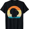 Truthahn-Tag Sonnenuntergang Retro Thanksgiving Herbst Herren Damen Geschenk T-Shirt