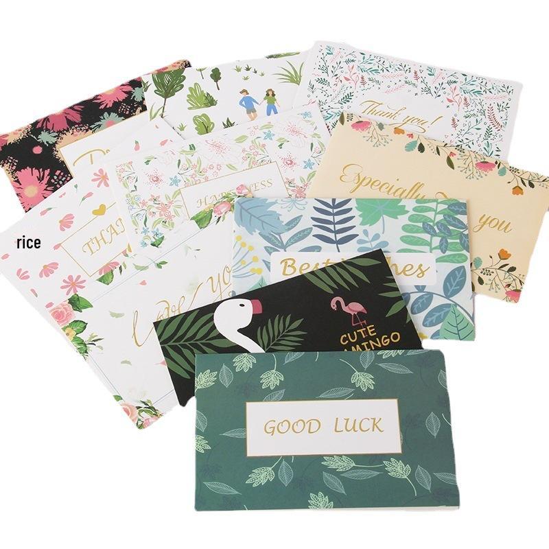 Tarjetas de felicitación de punto: Estampado en Caliente Creativo para Cumpleaños, Qixi, Día del Maestro y Navidad