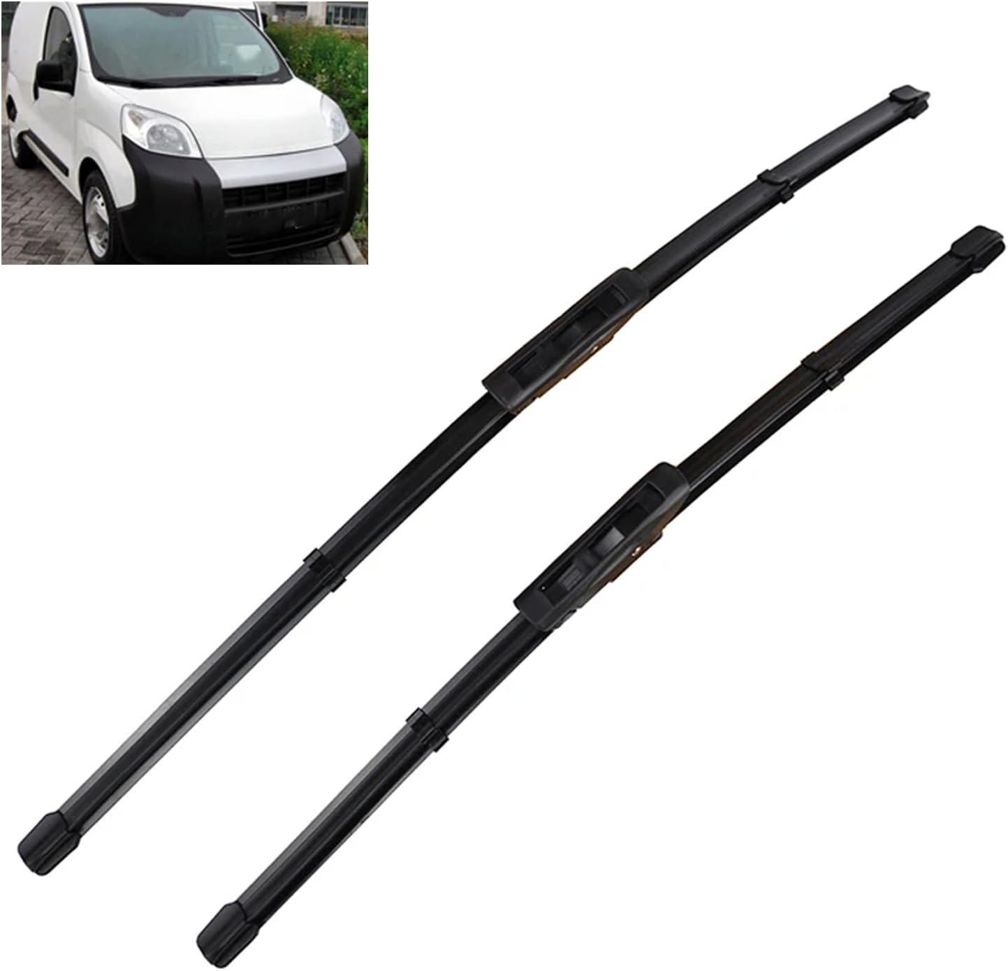 Suitable for Fiat Fiorino MK3 2008-2013 26+19 Fiorino wipers чёрный