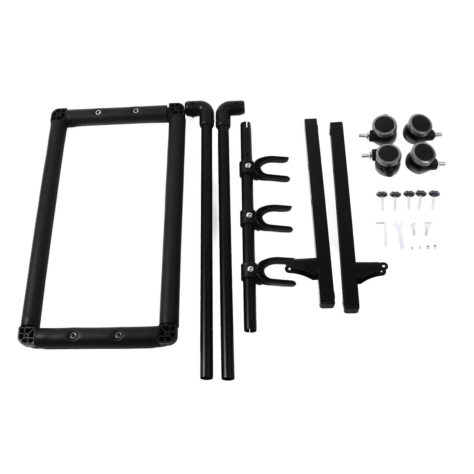 Стойка для гитары Многоместная гитарная стойка Металлическая и EVA Держатель для демонстрации нескольких гитар на колесиках для магазинов Многоместная гитарная стойка