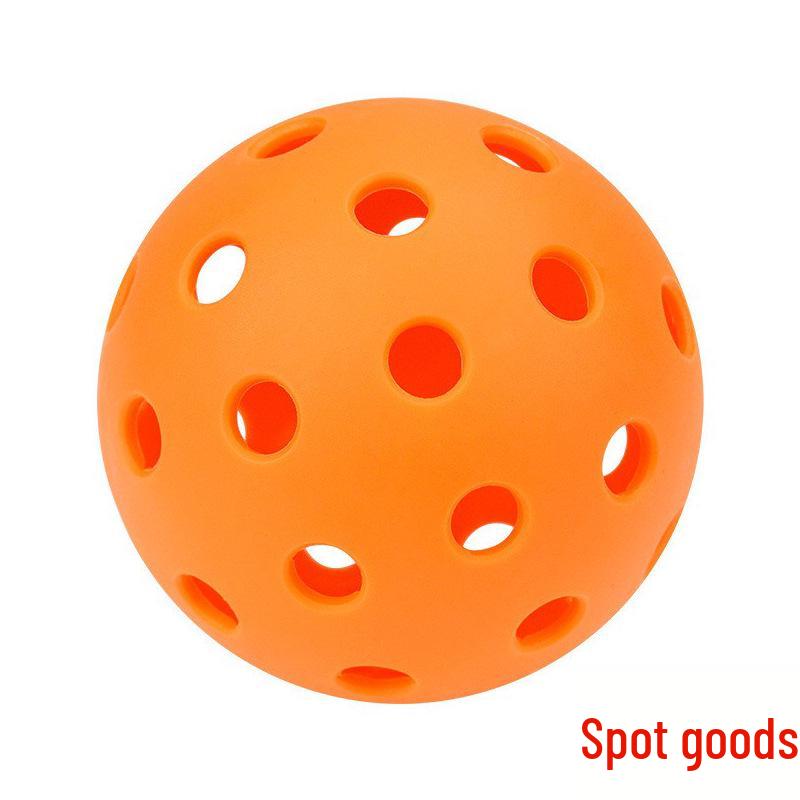 Crazy Pickleballs: Multicolor 40/26-hole 74MM TPE Injection Molded Pickleballs