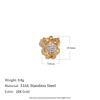 MamacitaSlay Vintage Celestial Animal Charms 18K Gold Plated 316L Stainless Steel Waterproof Jewelry Making Pendants For DIY