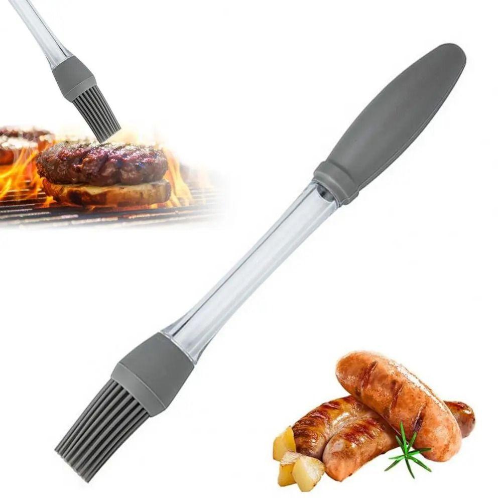 4Pcs Food Grade Silicone Oil Brush Heat Resistant Food Pastry Brush  Baking