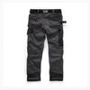 Pantalon de travail - Scruffs - Pro Flex - Graphite - Homme - Poches-étuis