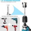 Integrated Internal & External Pipe Threading Tool 3PCS Durable PVC Pipe Threader Kit for Household DIY Plumbing Renovation Tasks