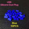 50 USB Dust Plug Charger Port Cover Cap Female Jack Interface Universal Silicone Dustproof Protector Tablet PC Notebook Laptop2