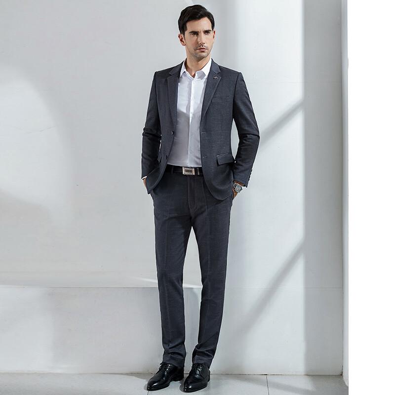 Telorrman Dark Plaid Unisex Business Suit Set