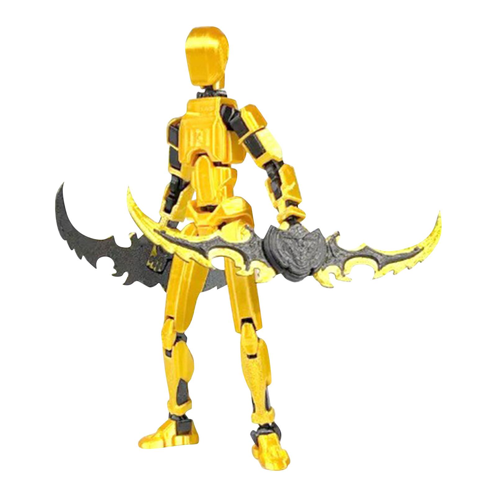 

Набор мобильных кукол, 3D-печатная мобильная кукла-робот Титан, подвижная мобильная кукла, подходит для коллекционеров, украшение рабочего стола