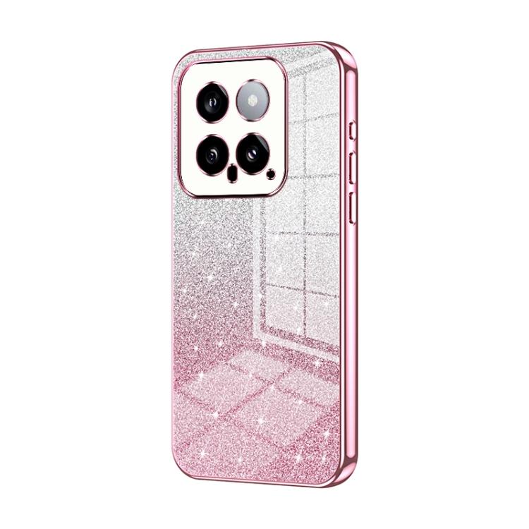 Gradient Glitter Powder Electroplated Phone Case