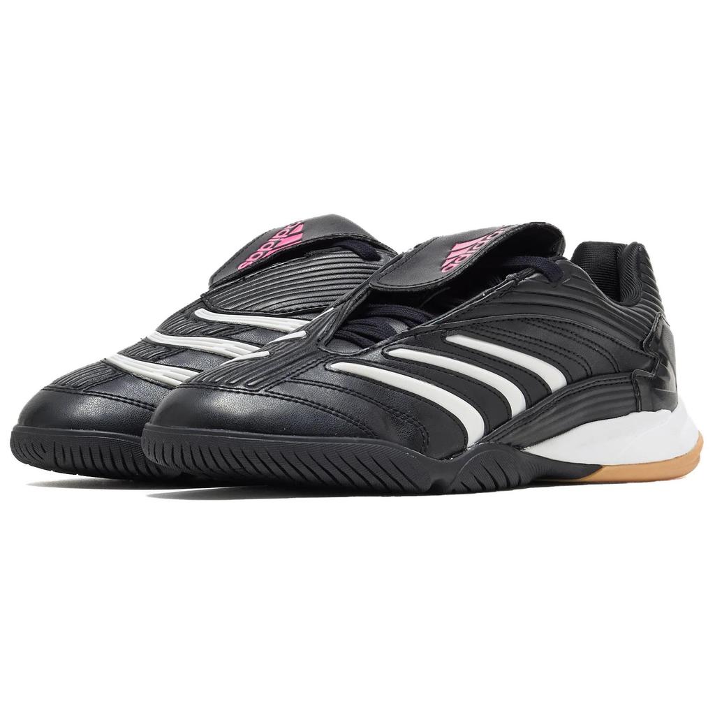 Adidas Predator Sala Comfortable Fit Soccer Shoes Women Sneaker Black White JR1638
