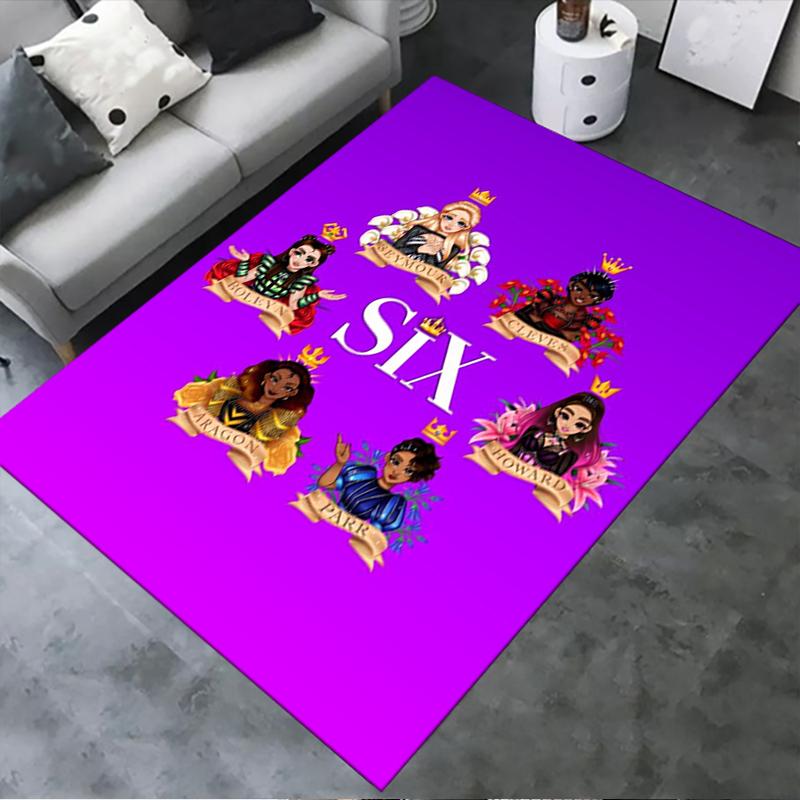 2025 New SIX the Musical Carpet Rug for Living Room Bedroom Home Sofa Decoration,Kids play Non-slip Floor Mat163