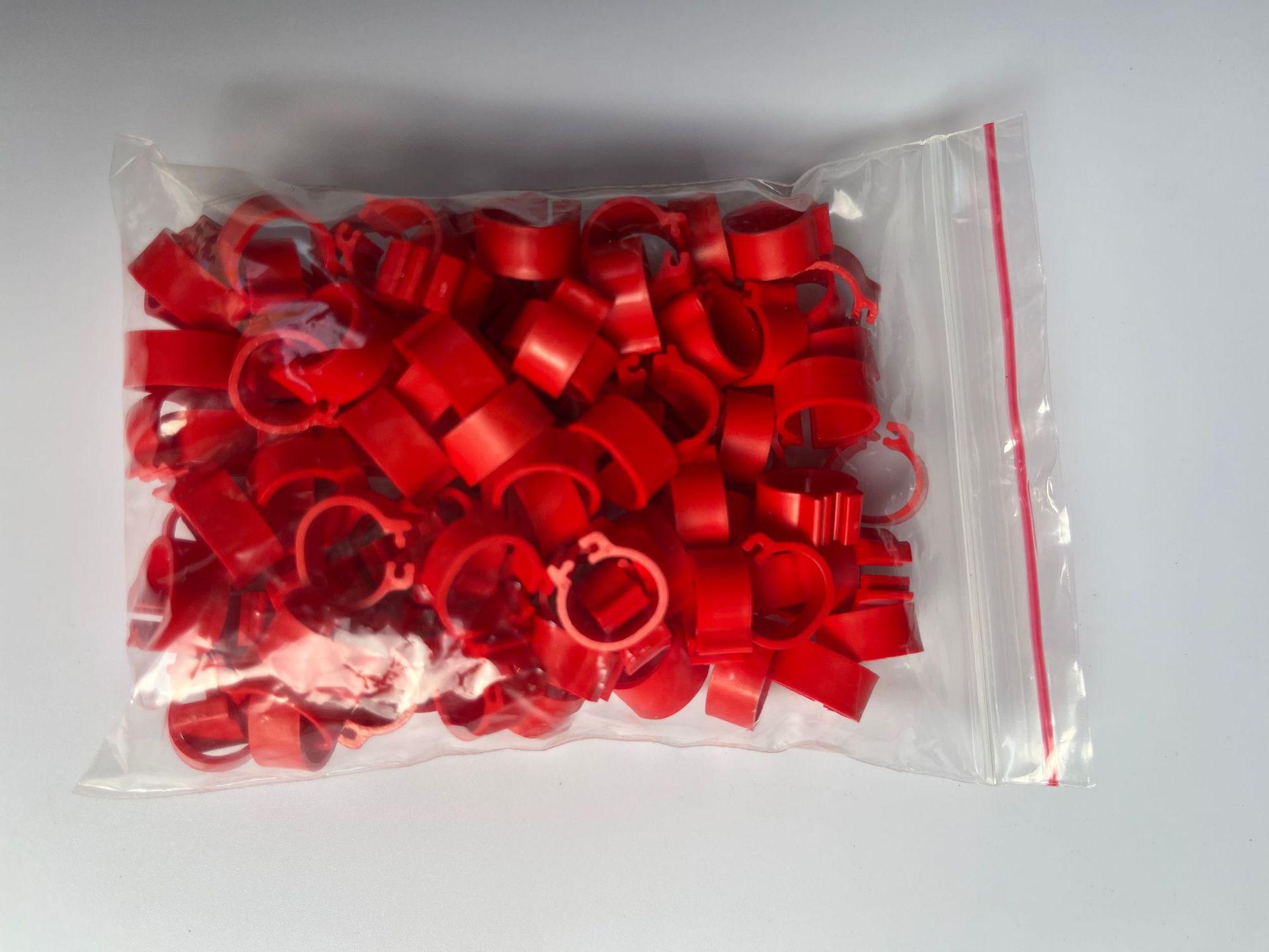 

10mm Blank Snap-On Pigeon Rings for Breeding