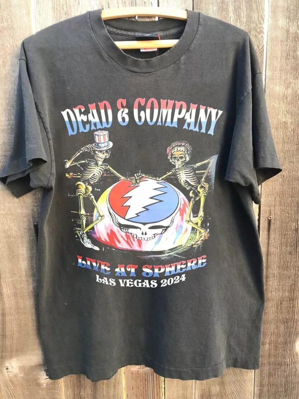 Dead and Company Live At Sphere Las Vegas Concert 2026 Unisex Tshirt S