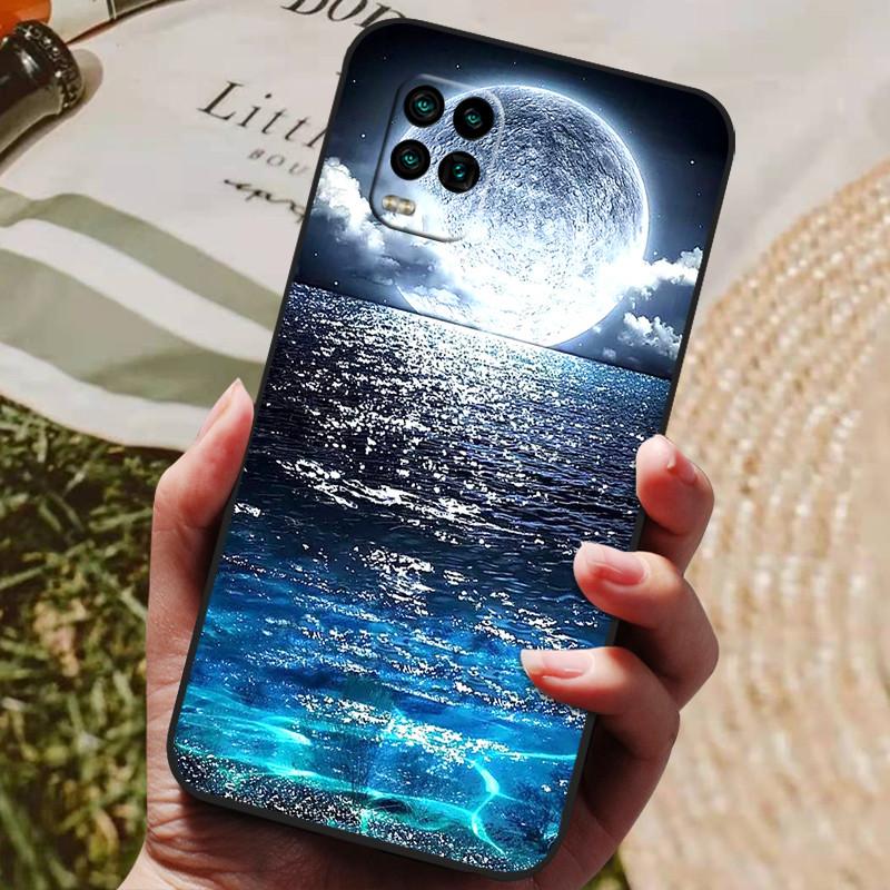 For Xiaomi Mi 10 Lite 5G Case Silicon Back Cover Phone Case for Xiaomi Mi 10 Lite Cases mi10 Lite Soft bumper coque Cool Fundas