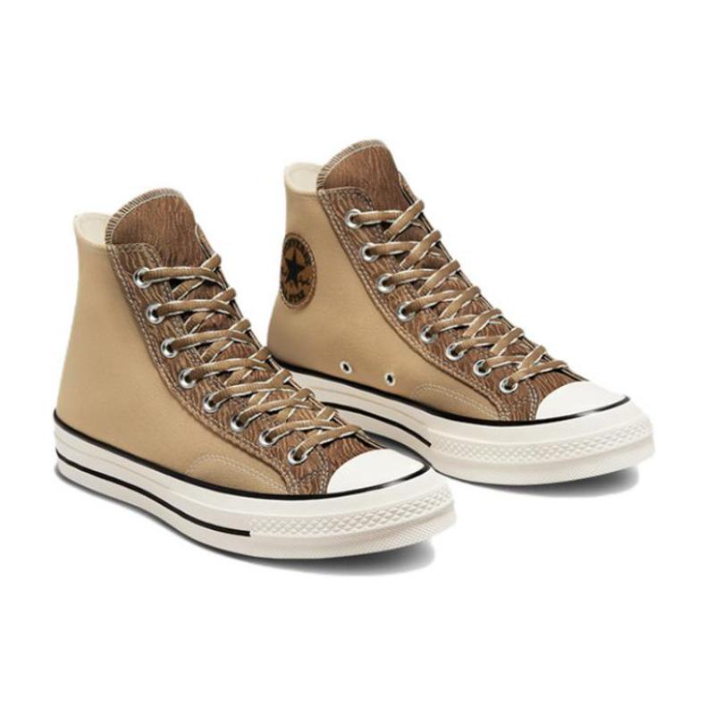 Converse Chuck Taylor All Star Chuck Taylor All Star Vintage Easy To Wear Abrasion Resistant High Top Canvas Shoes Unisex Brown