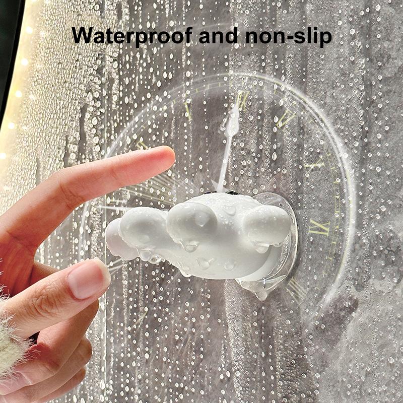 Toothbrush Holder Mickey Palm Cute Bathroom Towel Suction Cup Multi-function Hook Traceless Hook Data Cable Winder