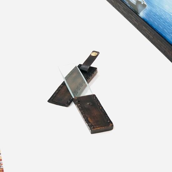 

Лупа для читання карт – 21,59 см, в шкіряній обкладинці, офісний декоративний подарунок